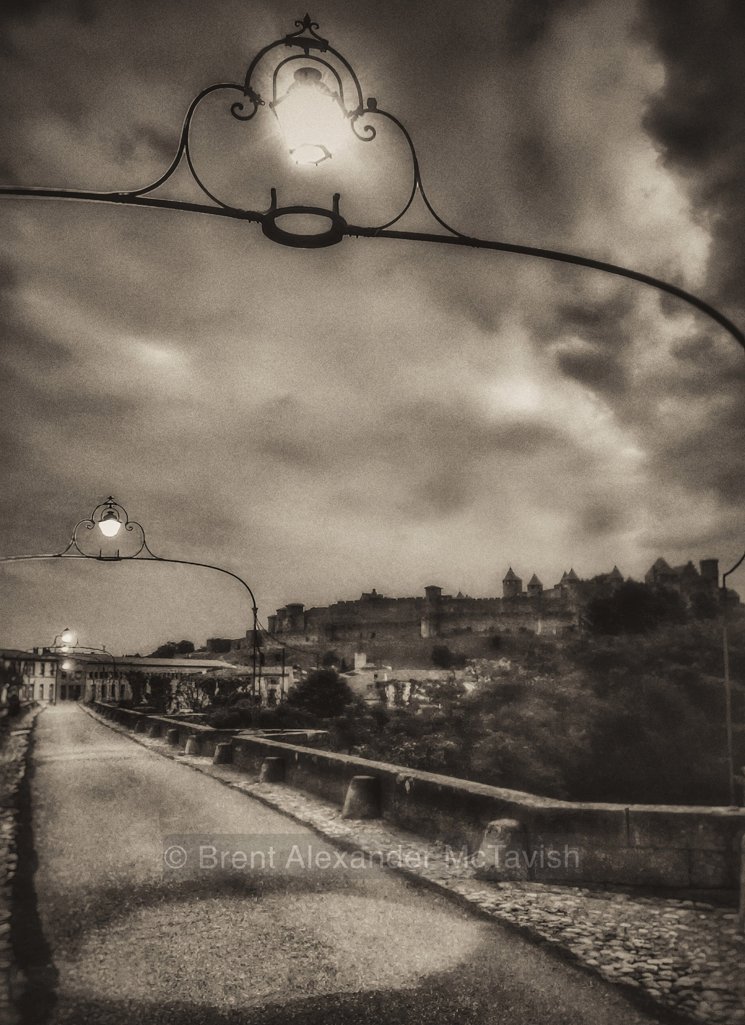 BAM art BAM Brent Alexander McTavish Fine Art Photography Prints Bridge to Carcassonne